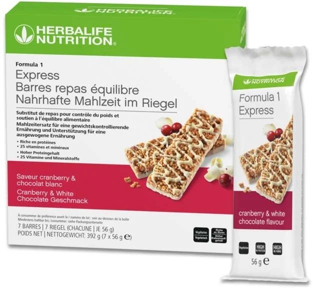 Herbalife Formula 1 - Express Riegel Cranberry & White Chocolate